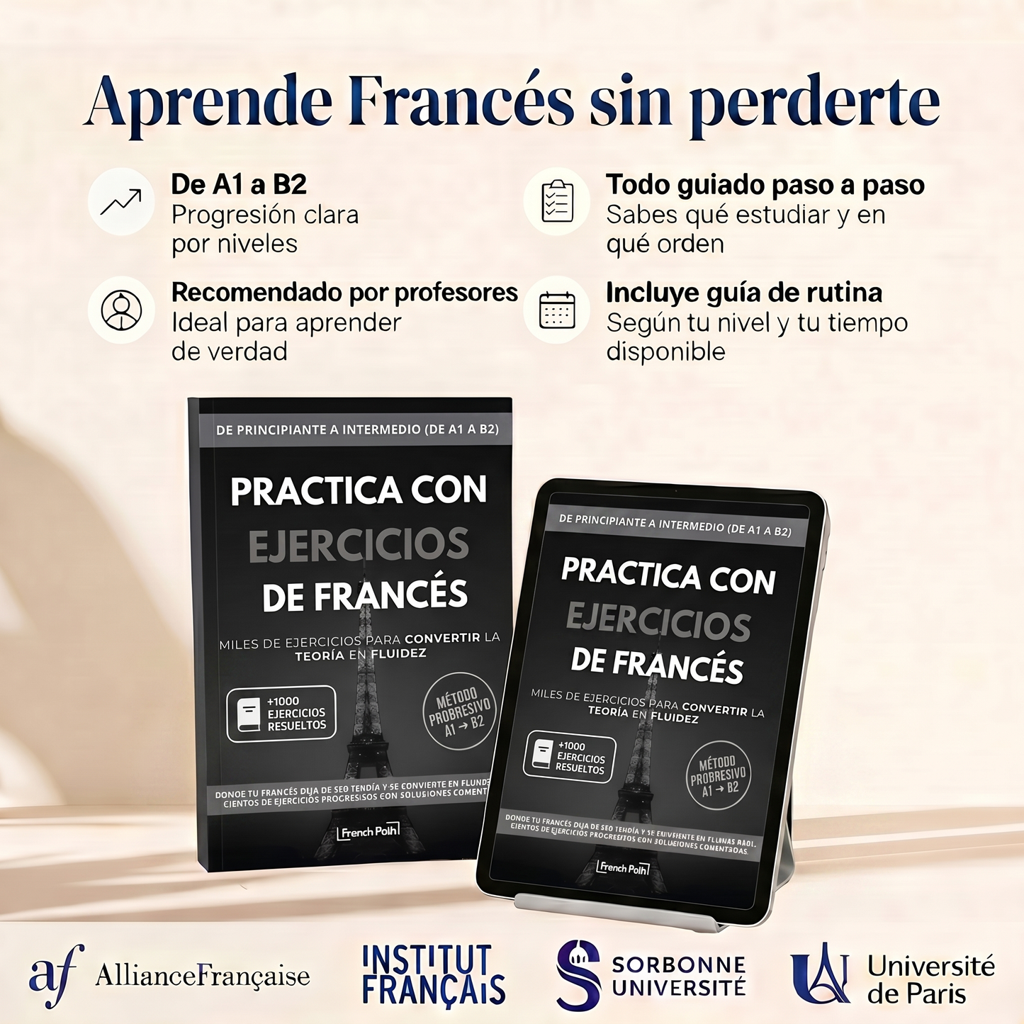 Workbook de Francés Completo (A1-C1)